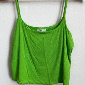 BP Lime Green Crop Top Size M
